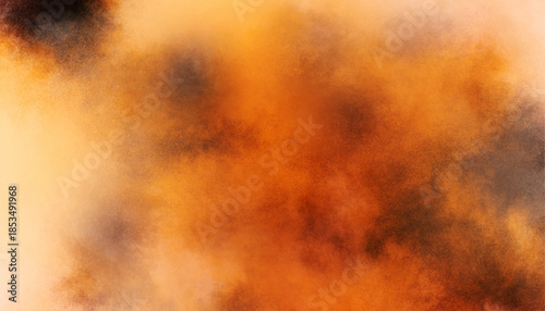 Warm Abstract Grunge Texture Background in Orange Tones