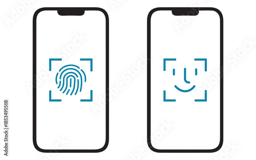 Web“Touch ID and Face ID Mobile Device Vector Icon, Isolated Editable Illustration”