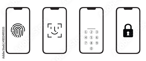 Web“Touch ID and Face ID Mobile Device Vector Icon, Isolated Editable Illustration”