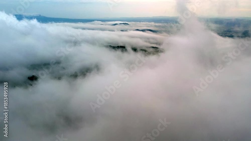 雲の上から眺める世界