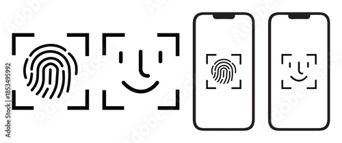 Web“Touch ID and Face ID Mobile Device Vector Icon, Isolated Editable Illustration”