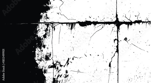 Cracked texture building stock photo