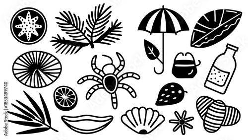 Doodle art collection Vector