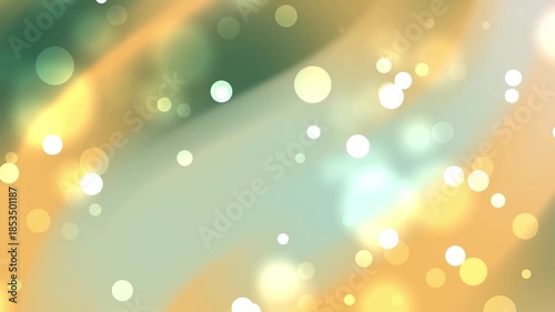 Wallpaper Mural Abstract bokeh pattern with yellow green and blue colors. Torontodigital.ca