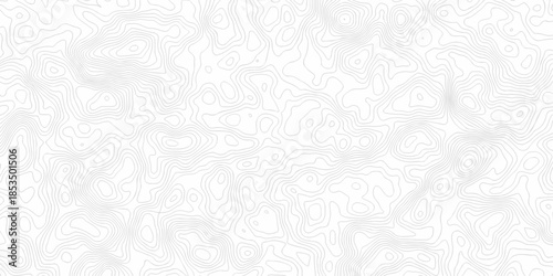Minimal seamless area vector topo paper lines Topographic contour lines grid map pattern design. Geographic mountain relief. Contour maps. Topo contour paper map design.