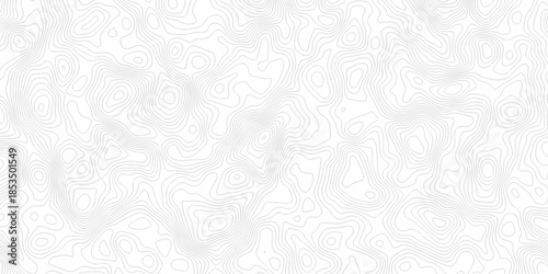 Minimal seamless area vector topo paper lines Topographic contour lines grid map pattern design. Geographic mountain relief. Contour maps. Topo contour paper map design.