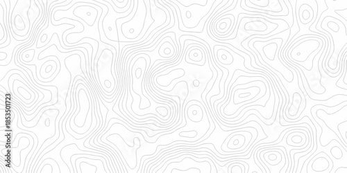Minimal seamless area vector topo paper lines Topographic contour lines grid map pattern design. Geographic mountain relief. Contour maps. Topo contour paper map design.
