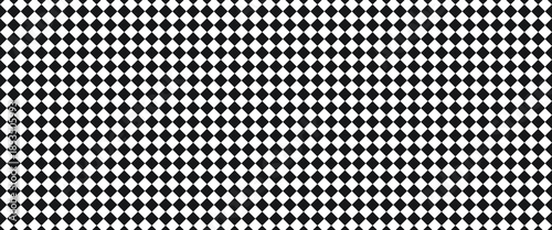 Checked black , white background . Black and white checkered pattern . Chess pattern . Black and white square background . Checkered wallpaper .Abstract checkered checkerboard for game. Grid geometric