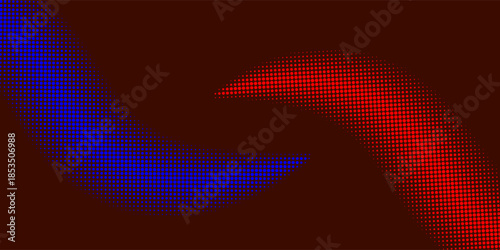 Hexagon Shapes Vector Abstract Geometric Technology Retrowave Sci-Fi Texture Isolated on Light Background. Halftone Hex Retro Simple Pattern. Minimal 80s Style Dynamic Tech Wallpaper