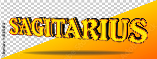 element geometry 3d render isolated sagitarius