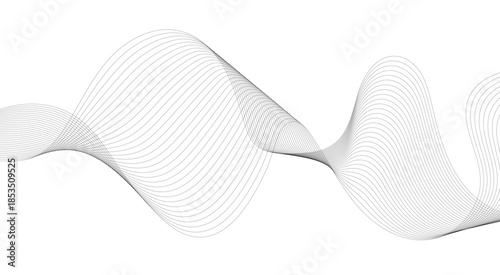  Modern gradient flowing wave lines glowing moving lines. Modern creative wave lines glowing moving sound.
