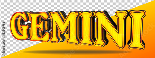 element geometry 3d render isolated gemini