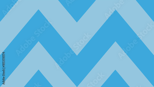 Simple Blue and Light Blue Chevron Pattern Background abstract geometric