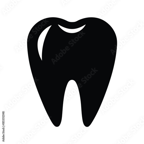 Tooth Icon Vector Illustration