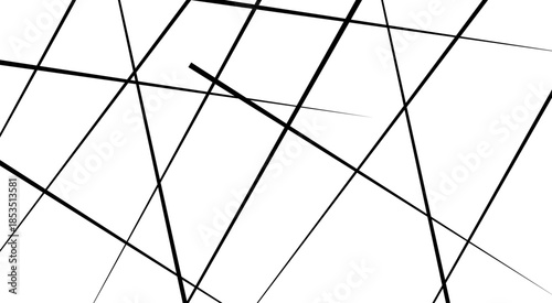 Random line low poly pattern. abstract seamless line vector. Random geometric line pattern on a transparent background.