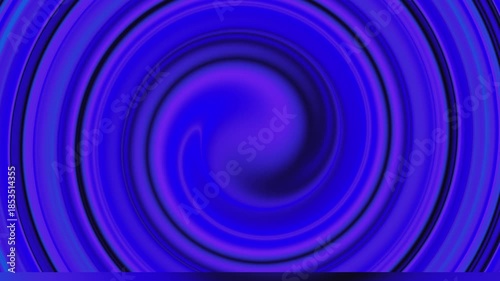 Hypnotic Blue and Purple Swirl Abstract Motion Background Loop.