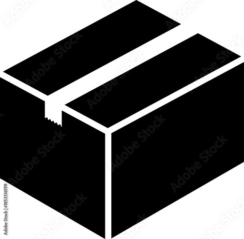 段ボール箱のアイコン