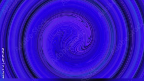 Hypnotic Blue Swirls - Abstract Motion Background Loop.