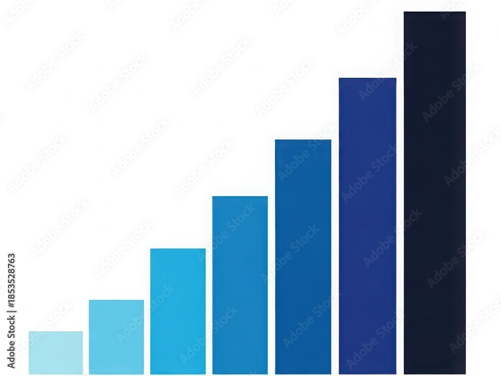 Fototapeta premium business graph chart