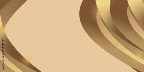 Abstract wavy gold background. Luxurious gold illustrations old vector background with blend of sparkling glitter. modern nice good simple