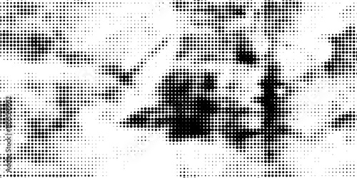 Rough texture. Worn down wallpaper pattern design. Broken plaster grunge damask effect. Distressed overlay texture design.