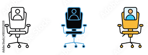 Job Vacancy icon vector. vacant position symbol. vector illustration.