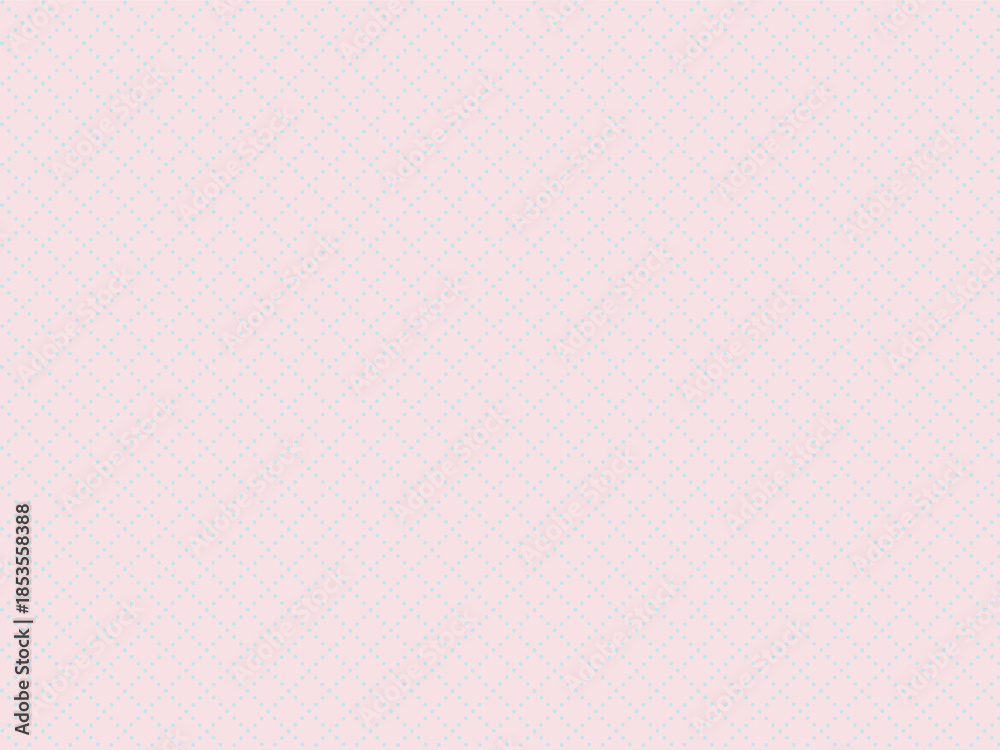 Fototapeta premium Seamless pink polka dot diamond pattern background