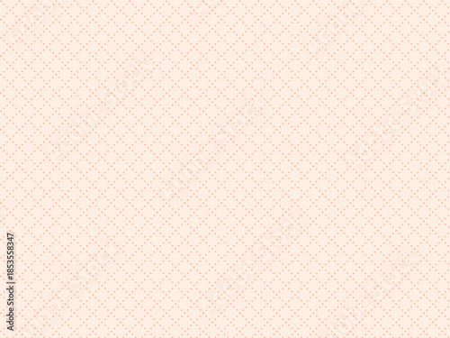 Seamless orange polka dot diamond pattern background