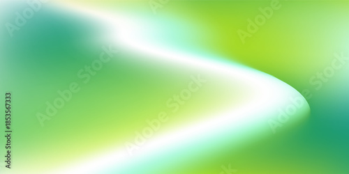 Landscape with design green mountains. Mountainous terrain. Abstract nature background. color art