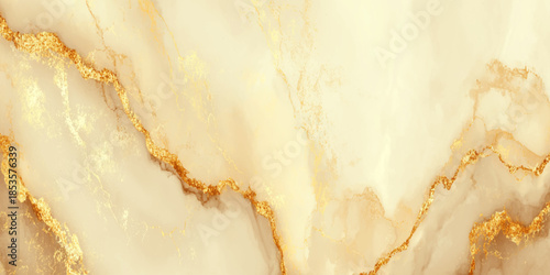 Elegant white marble background with striking golden veins a luxurious texture perfect for design projects