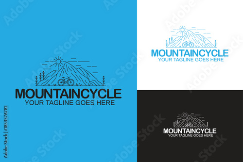 mountain bicycle suitable holding downhill events and adventure forest