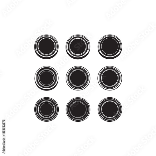 Photography Ice Hockey Puck icon line art hockey gear