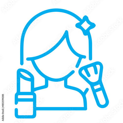 Makeup Application Icon