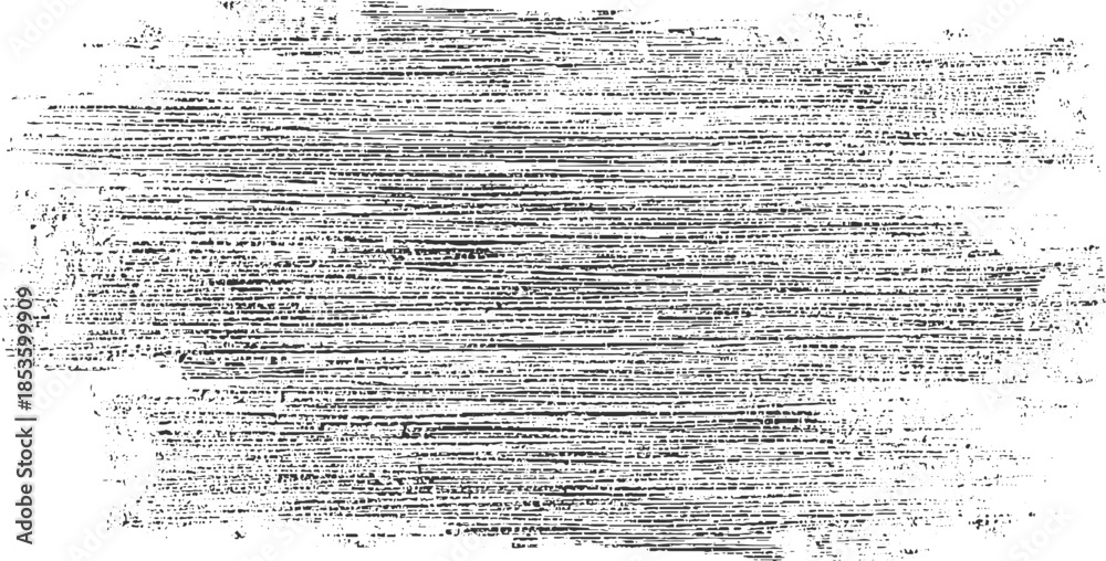Fototapeta premium Black horizontal distressed grunge texture on white background