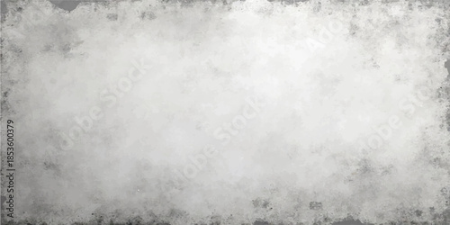 Abstract dark vintage parchment texture with old grunge paper background featuring blue storm clouds and white smoke mist over gray water
