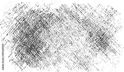 Black and white distressed textured background with diagonal lines and speckles abstract grunge