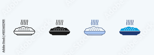 food multiple style iconcollection