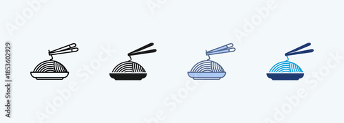 pasta multiple style iconcollection