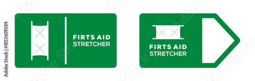 first aid station sign