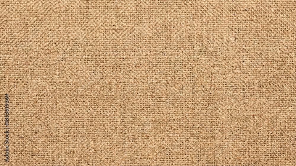 Fototapeta premium Natural Burlap Woven Fabric Texture Background