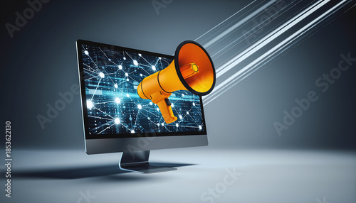 lcd tv with a light bulb on screen