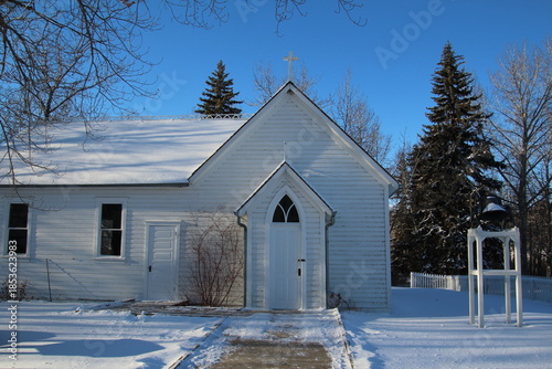 Winter At The Church