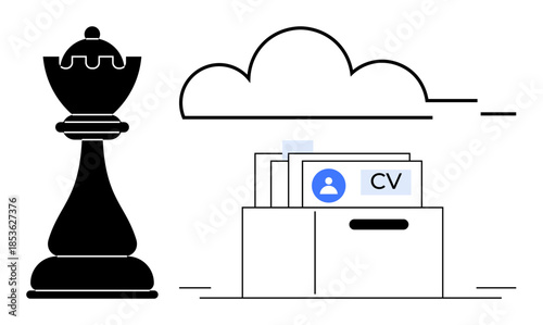 Cloud storage. Cloud storage innovates digital CV management for efficient job applications. Cloud storage ensures easy access and organization. Ideal for HR, recruitment, and tech industries