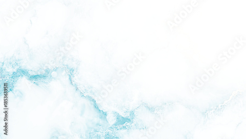 white marble stone table on white background.