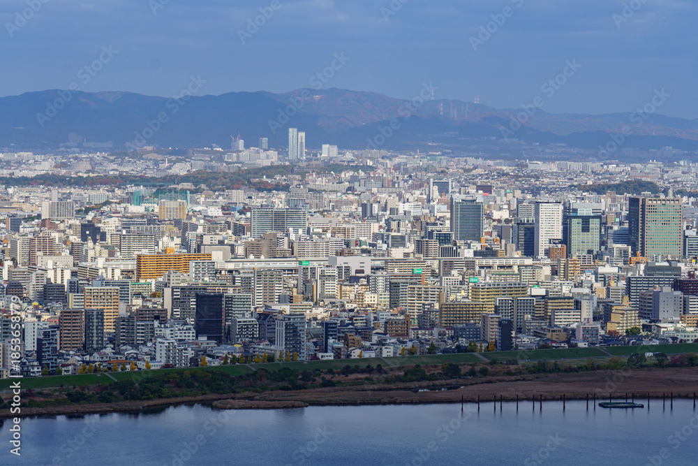 Naklejka premium Herbst in Osaka und im Minoh Park