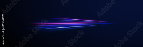 Glowing Spiral Ribbon with Shimmering Dust, Flickering Light Streaks and Elegant Dynamic Lines for Futuristic Magic Effect Background