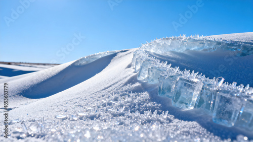 White Sand Dune Natural Landscape Photography