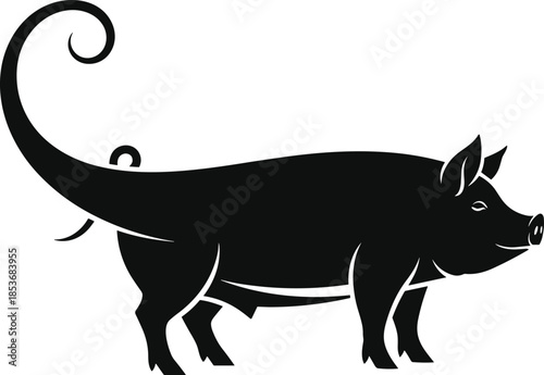 wild boar vector