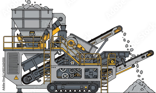 Crusher Machine in Heavy Industry