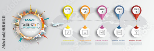 967  Infographics travel the world